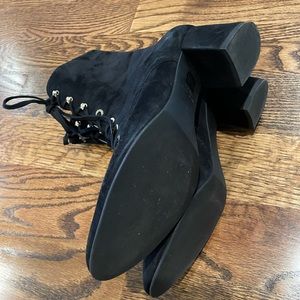 Stuart Weitzman boots with zipper. Worn once